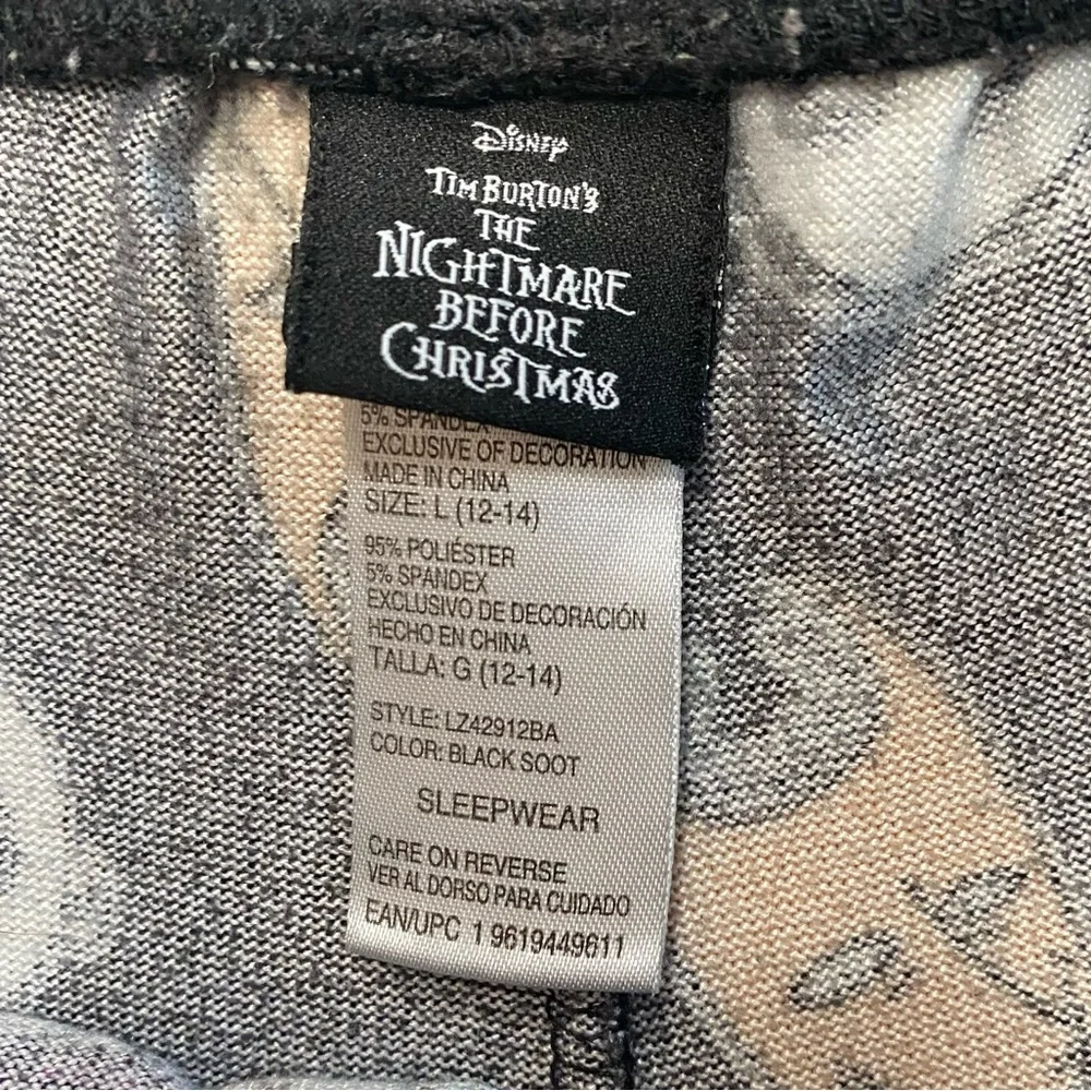 Nightmare Before Christmas PJ Joggers (L) - Picture 2 of 10